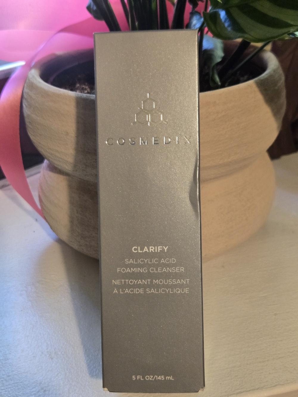 COSMEDIX Clarify Foaming Cleanser — Silver